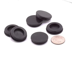 "Enchufe de panel de goma para orificio de panel de 1", enchufe knockout, cubierta de orificio, se adapta a panel de 1/8""" - Imagen 1 de 7