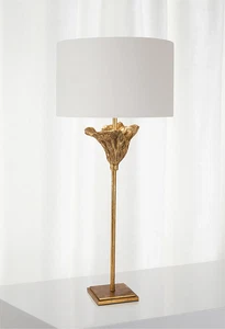 Regina Andrew Table Lamp Gold Monet with Shade New - Picture 1 of 5