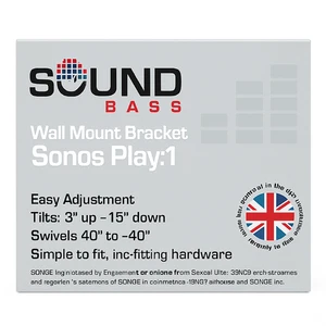 Soundbass Wandhalterung für Sonos PLAY:1 | Neu im Karton - Bild 1 von 1