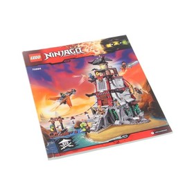 1x Lego Building Instructions Ninjago Skybound The Lighthouse Siege 70594