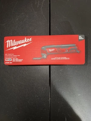 Milwaukee M12 Cordless Oscillating Multi-Tool 2426-20 Sander Attach 12V - Image 1 of 3