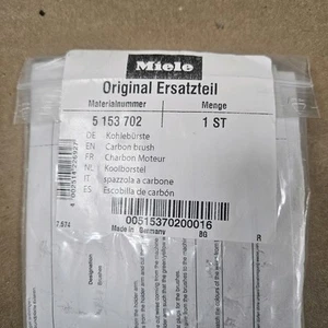 BRANDNEU ORIGINAL OEM MIELE 5153702 WÄSCHETROCKNER BÜRSTEN UND SPATEN FABRIK... - Bild 1 von 2