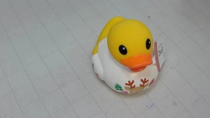 Infantino Fun Time Gummiente Weihnachten Rudolph Rentier Pullover Bad Wasserspielzeug - Bild 1 von 6