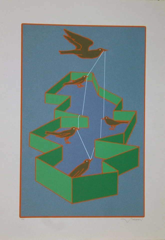 CASORATI FRANCESCO SER.50X70 "LE FIABE DI CASORATI" - Immagine 1 di 1