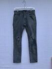 Hollister Jeans Men?S Supper Skinny Fit Size 28  L 30  Gray Pre Own