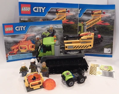 Lego 60122 Volcano Crawler Town City Volcano Explorers 100% Complete (#2) - Image 1 of 4