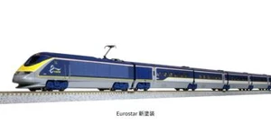 Kato Spur N 10-1298 Eurostar Neulack 4 Wagen Ergänzungsset 1/160 Beliebtheit - Bild 1 von 4