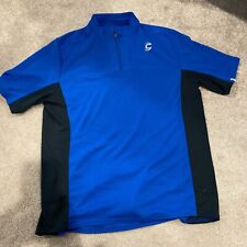 Cannondale Cycle Jersey Shirt Size Xl Polyester Bike Bicycle Blue & Black