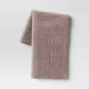 Channeled Plush Throw Blanket - Room Essentials - 60 x 50 - Picture 1 of 3