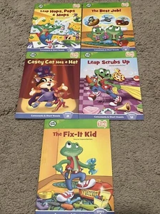 New Lot Leap Frog Tag Learning System Books Learn To Read Lot Of 5 - Picture 1 of 5