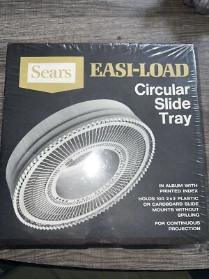 Vintage Sears Easi-Load Circular Slide Tray - Factory Sealed Box Fast Shipping! - Image 1 of 3