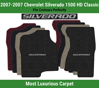 Tapetes dianteiros Lloyd Luxe para '07 Chevy Silverado 1500 HD Classic com Silverado 1 - Imagem 1 de 4