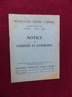 notice de conduite et d
