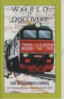 VHS-WORLD OF DISCOVERY "Der Transsibirien Express" Moskau-Bahnstrecken der Welt