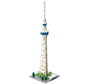 Kawada Nanoblock NBH_022 Tokyo Skytree 500pcs - Picture 1 of 5