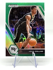 John Collins 2021 Panini Prizm Draft Picks Green #94 Wake Forest - Picture 1 of 2