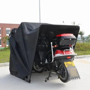 135.8x53.9x74.8"Motorcycle Shelter Tent Steel Frame&600D Oxford WaterproofFabric - Picture 1 of 15