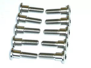 Triumph Speedmaster 2011-2021 FRONT BRAKE ROTOR DISC BOLT KIT TITANIUM RACE - Picture 1 of 10