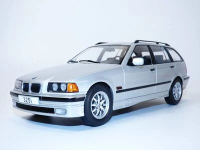BMW 328i TOURING E36 break gris métallisé 1/18 serie 3 - Immagine 1 di 4