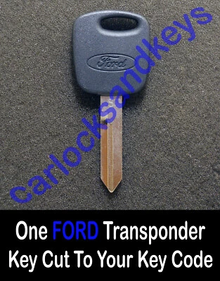 1999-2007 Ford F-Series F250 F350 caminhão OEM chave transponder cortada no seu código chave - Imagem 1 de 2