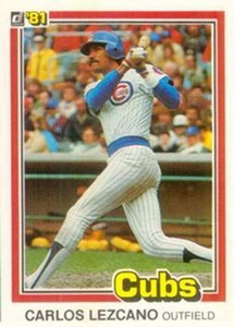 #521 Carlos Lezcano - Chicago Cubs - 1981 Donruss Baseball
