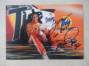 Scott Pruett Autografiado 5" X 7" Racing Slick - Imagen 1 de 3
