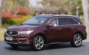Modelo de coche fundido a presión rojo Honda ACURA MDX escala 1/18 juguete colección regalo  - Imagen 1 de 7