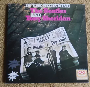 THE BEATLES AND TONY SHERIDAN IN THE BEGINNINGS 2LP 12'' LP EX-YUGOSLAVIA - Picture 1 of 4