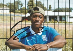 BIRMINGHAM: SIRIKI DEMBELE SIGNED 6x4 PORTRAIT PHOTO+COA - Picture 1 of 1