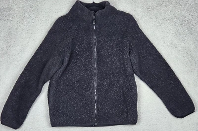 Chaqueta VICTORIAS SECRET ROSA Mujer Mediana Negra Cremallera Completa Suave Ropa Exterior Foto 1 de 4