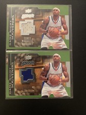 Pair Of 2008-09 Upper Deck MVP Game Night Souvenirs Corey Maggette #GN-CM