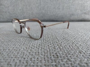 MATSUDA Oval Eyeglasses Model M3101 Antique Gold & Dark Bordeaux 52-21 - Picture 1 of 9