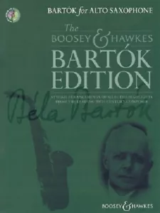 Bartok For Alto Saxophone The Boosey & Hawkes Bartok Edition Book Cd NEW! - Imagen 1 de 1