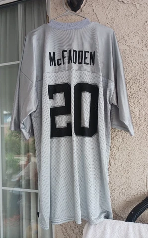 Oakland Raiders Darren McFadden Reebok Jersey XL Cover