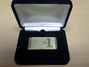 #1 Gold Colored Money Clip - Picture 1 of 2