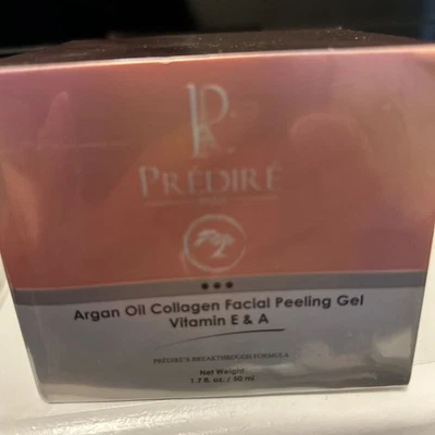 Aceite de argán colágeno gel exfoliante facial vitaminas E&A 1,7 onzas líquidas Foto 1 de 4