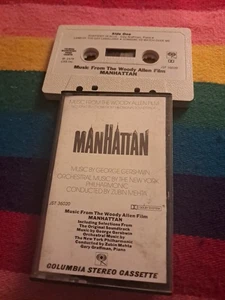 MANHATTAN MUSIC BY GEORGE GERSHWIN CASSETTE TAPE - Imagen 1 de 1