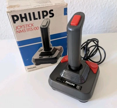Philips Joystick NMS1115/00 MSX MSX2 Retro Inklusive OVP Made In Taiwan  - Bild 1 von 4