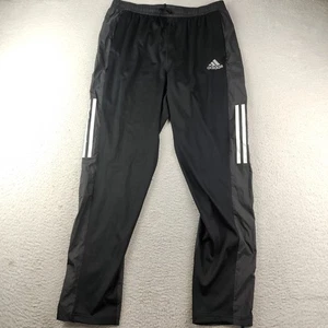 Adidas Running Prime grüne Hose Größe Large Fußball Jogginghose schwarz grau neu mit Etikett - Bild 1 von 8