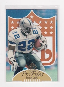 1997 SP Authentic ProFiles # P-3 Emmitt Smith Nice Card - Picture 1 of 2