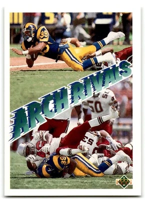 1991 Upper Deck Robert Delpino/Tim McDonald Los Angeles Rams/Phoenix Cardinals - Image 1 of 2