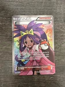 Iris 101/101 - Full Art Ultra Rare Pokemon Plasma Blast LP - Picture 1 of 14