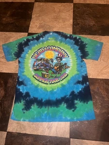 Dead And Company Summer Tour Shirt Tie Die 2018 Large - Picture 1 of 8