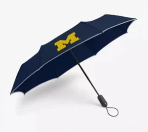Weatherman Portable TRAVEL Umbrella University of Michigan School Logo **NEW** - Picture 1 of 10