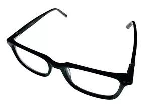 Jones New York Black Mens Plastic Rectangle Eyewear Frame, J525 51mm - Picture 1 of 13