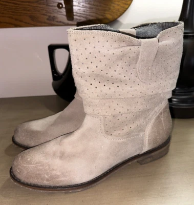 OTBT Poulsbo камень замши кожи громоздкий ботильоны размер 9 EUC - Изображение 1 из 4