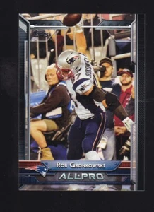2015 Topps All Pro Rob Gronkowski #263 New England Patriots - Picture 1 of 2
