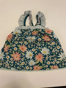 Matilda Jane Dream Chasers Happy Floral Tunic Sz 4 - Picture 1 of 5