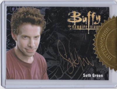 BUFFY THE VAMPIRE SLAYER ULTIMATE COLLECTOR'S SET 3 SETH GREEN AS OZ AUTOGRAPH 1 - Image 1 of 2