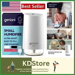 Whisper Quiet Ultrasonic Humidifier – Perfect for Baby's Room, Office, & Travel - Picture 1 of 11